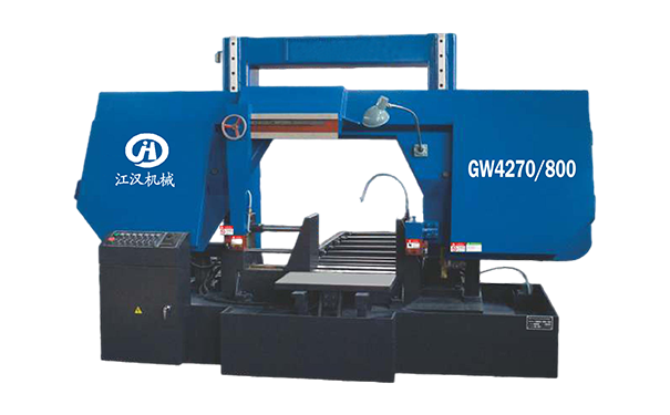 武胜GW4270/800双柱龙门卧式带锯床